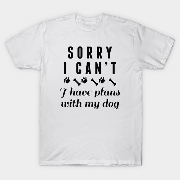 Sorry I Can’t T-Shirt by LuckyFoxDesigns